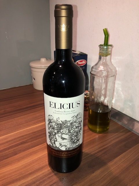 Der Elicius Wein Umbrien wie man es nicht kennt bei Weinistgeil